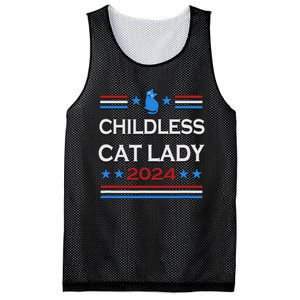 Childless Cat Lady 2024 Mesh Reversible Basketball Jersey Tank