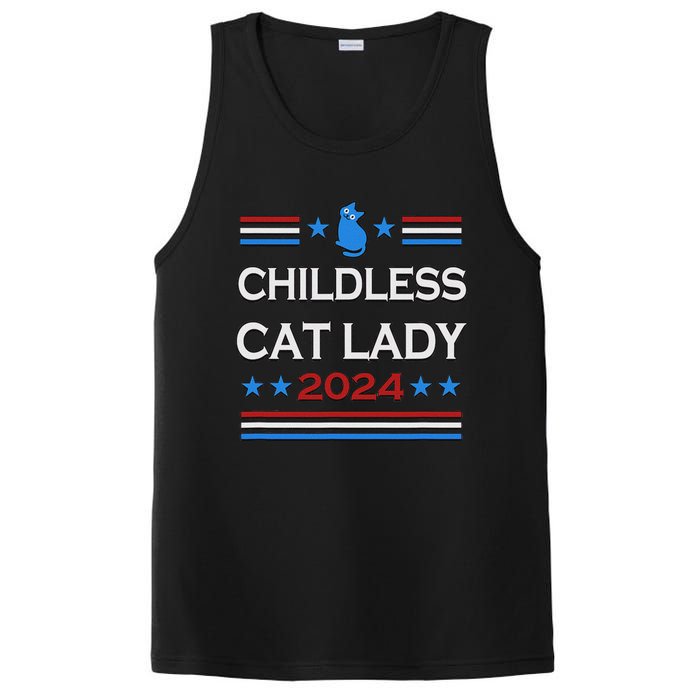 Childless Cat Lady 2024 PosiCharge Competitor Tank