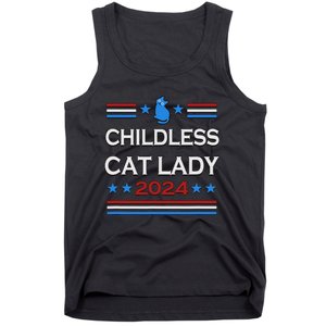 Childless Cat Lady 2024 Tank Top