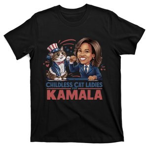 Childless Cat Ladies For Kamala T-Shirt