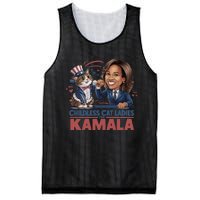 Childless Cat Ladies For Kamala Mesh Reversible Basketball Jersey Tank