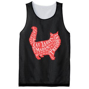 Childless Cat Ladies For Madam President Quotes 2024 Mesh Reversible Basketball Jersey Tank