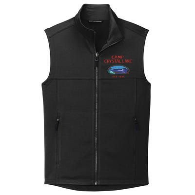 Camp Crystal Lake Est 1935 Halloween Horror Movie Scary Collective Smooth Fleece Vest