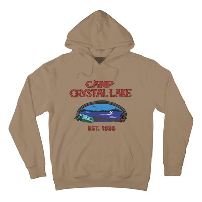 Camp Crystal Lake Est 1935 Halloween Horror Movie Scary Hoodie