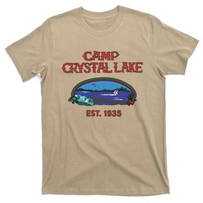 Camp Crystal Lake Est 1935 Halloween Horror Movie Scary T-Shirt