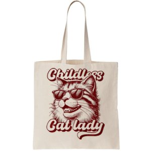 Childless Cat Lady Funny Cat Saying Premium Tote Bag