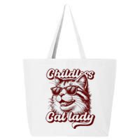 Childless Cat Lady Funny Cat Saying Premium 25L Jumbo Tote