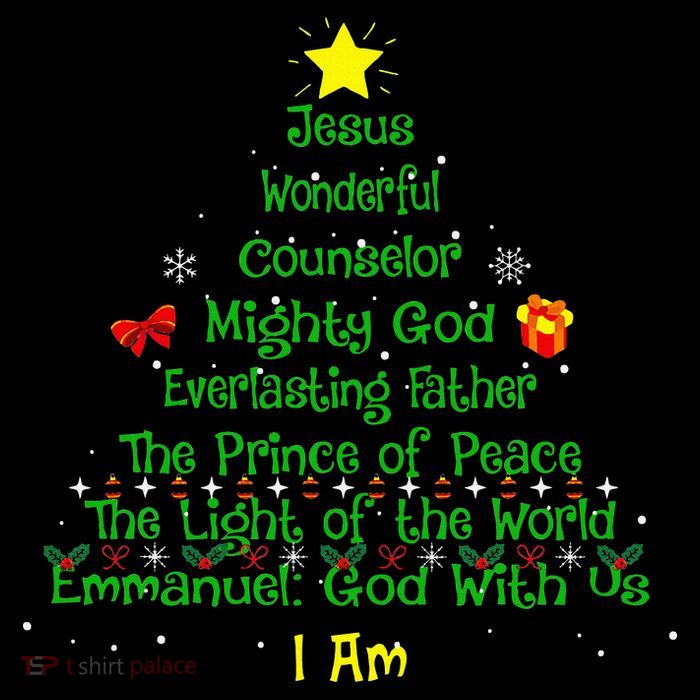 Christian Christmas Lover Bible Names of Jesus Tree Flexfit Unipanel Trucker Cap