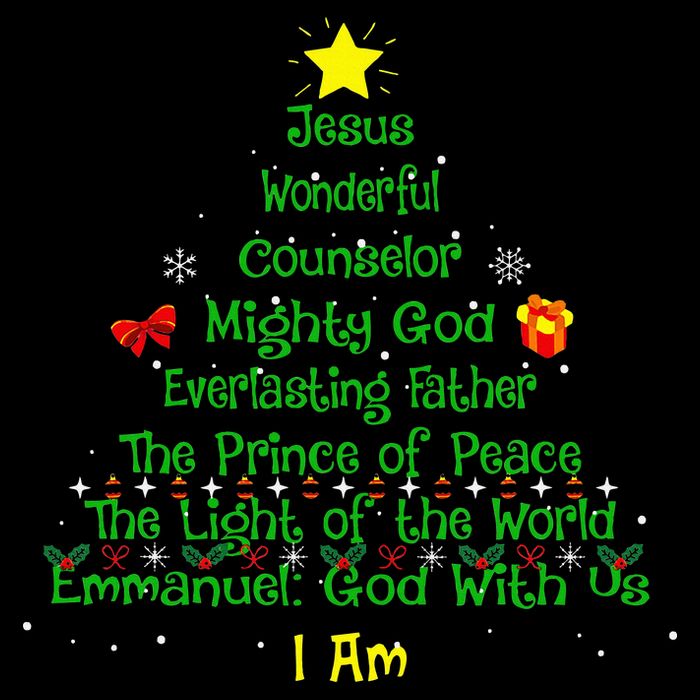 Christian Christmas Lover Bible Names of Jesus Tree Mesh Reversible Basketball Jersey Tank