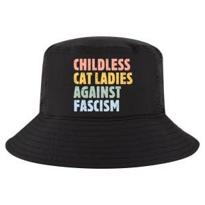 Childless Cat Ladies Against Fascism Kamala Harris 2024 Cool Comfort Performance Bucket Hat