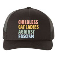 Childless Cat Ladies Against Fascism Kamala Harris 2024 Yupoong Adult 5-Panel Trucker Hat