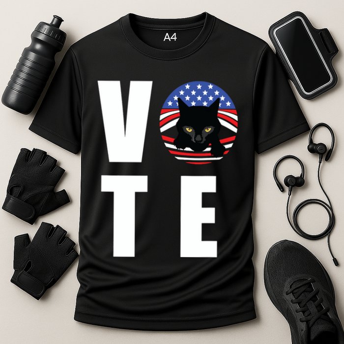Childless Cat Ladies Vote Cooling Performance Crew T-Shirt