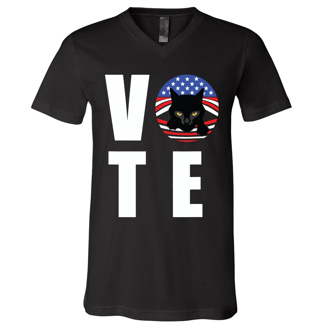 Childless Cat Ladies Vote V-Neck T-Shirt