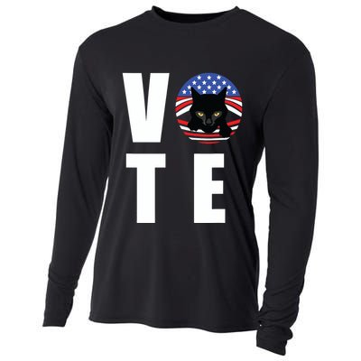 Childless Cat Ladies Vote Cooling Performance Long Sleeve Crew