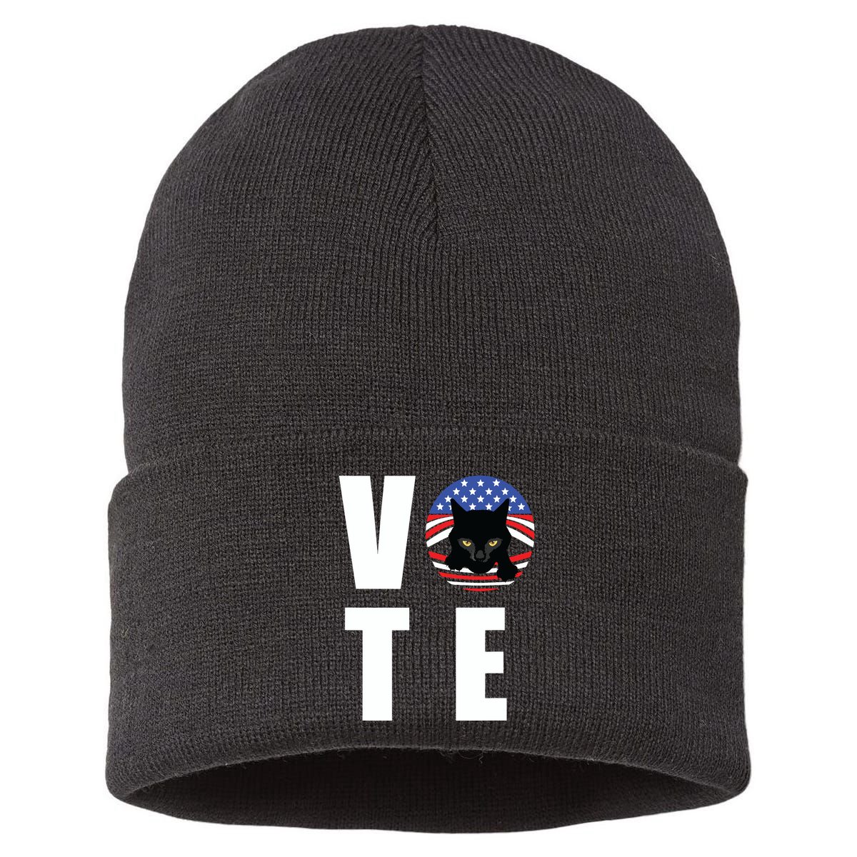 Childless Cat Ladies Vote Sustainable Knit Beanie