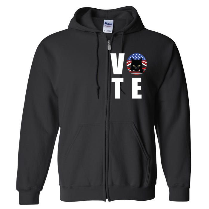 Childless Cat Ladies Vote Full Zip Hoodie