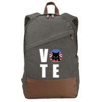 Childless Cat Ladies Vote Cotton Canvas Backpack