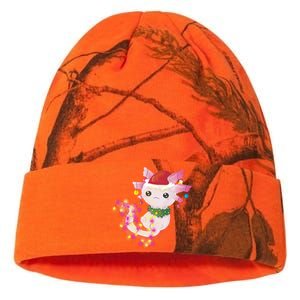 Cute Christmas Lights Axolotl Kati Licensed 12" Camo Beanie