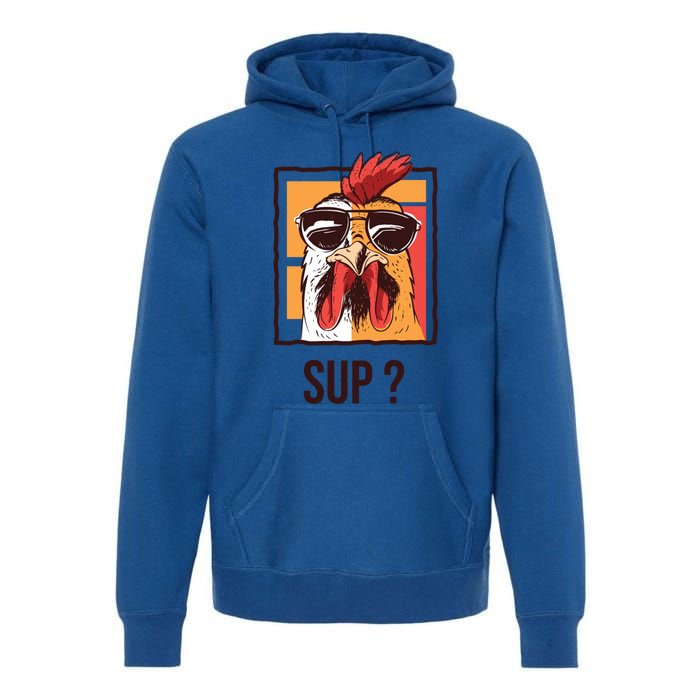 Cute Chicken Lover Gardening Farmer Henhouse Coop Chicken Gift Premium Hoodie