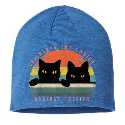 Childless Cat Ladies Against Fascism Sustainable Beanie