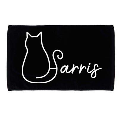 Childless Cat Lady For Kamala Harris Microfiber Hand Towel