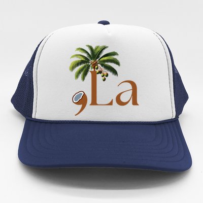 Coconut Comma + La 2024 Trucker Hat