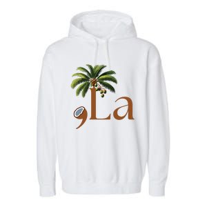 Coconut Comma + La 2024 Garment-Dyed Fleece Hoodie