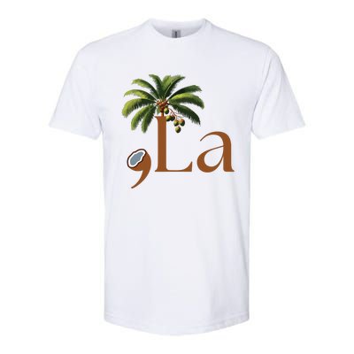 Coconut Comma + La 2024 Softstyle® CVC T-Shirt