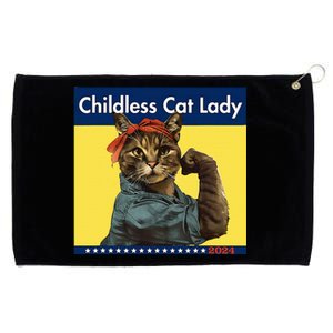 Childless Cat Lady Is Voting Election 2024 Usa Grommeted Golf Towel