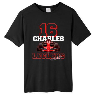 Cool Charles Leclerc 16 F1 Racing Tall Fusion ChromaSoft Performance T-Shirt