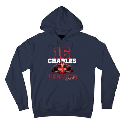 Cool Charles Leclerc 16 F1 Racing Hoodie