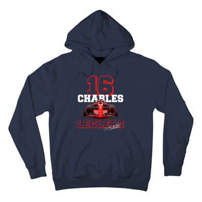 Cool Charles Leclerc 16 F1 Racing Tall Hoodie