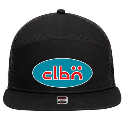 Clbn 7 Panel Mesh Trucker Snapback Hat