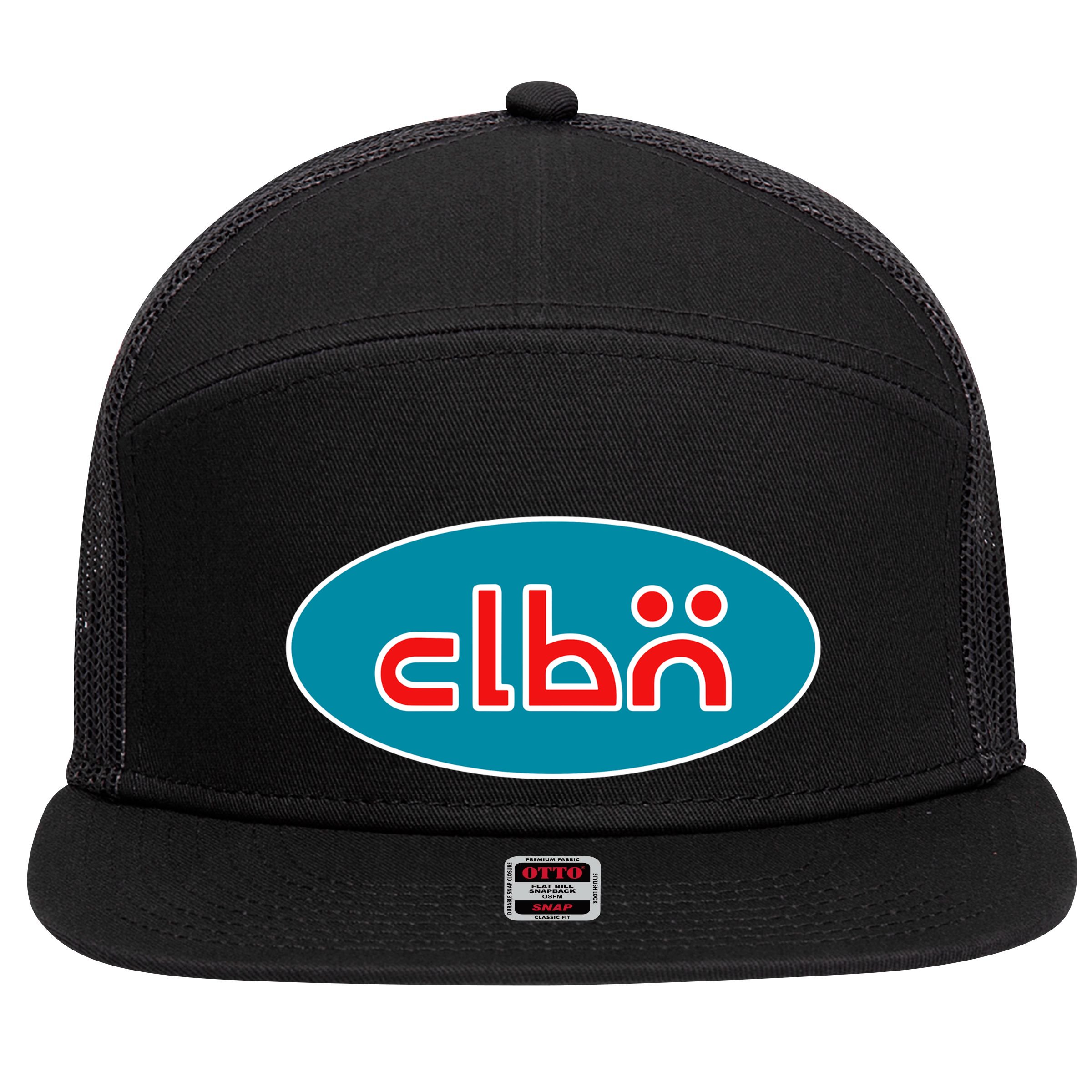 Clbn 7 Panel Mesh Trucker Snapback Hat