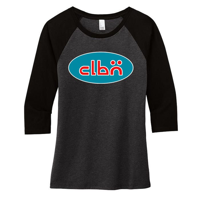 Clbn Women's Tri-Blend 3/4-Sleeve Raglan Shirt