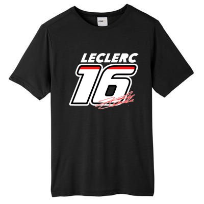 Cool Charles Leclerc 16 F1 Racing Tall Fusion ChromaSoft Performance T-Shirt