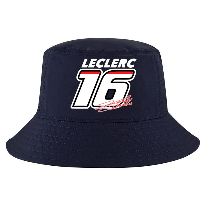 Cool Charles Leclerc 16 F1 Racing Cool Comfort Performance Bucket Hat