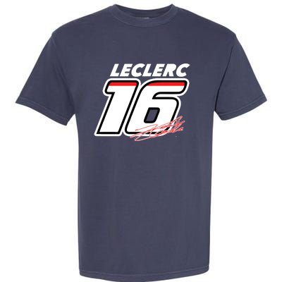 Cool Charles Leclerc 16 F1 Racing Garment-Dyed Heavyweight T-Shirt