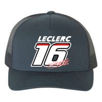 Cool Charles Leclerc 16 F1 Racing Yupoong Adult 5-Panel Trucker Hat