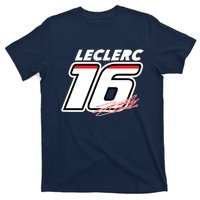 Cool Charles Leclerc 16 F1 Racing T-Shirt