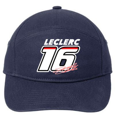 Cool Charles Leclerc 16 F1 Racing 7-Panel Snapback Hat