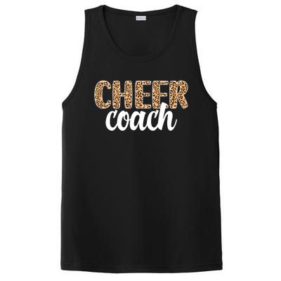 Cheer Coach Leopard Cheerleading Coach PosiCharge Competitor Tank