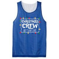 Christmas Crew LetS Get Lit Matching Family Christmas Meaningful Gift Mesh Reversible Basketball Jersey Tank