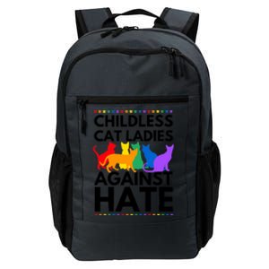 Childless Cat Ladies Against Hate Vote For Kamala Harris Daily Commute Backpack