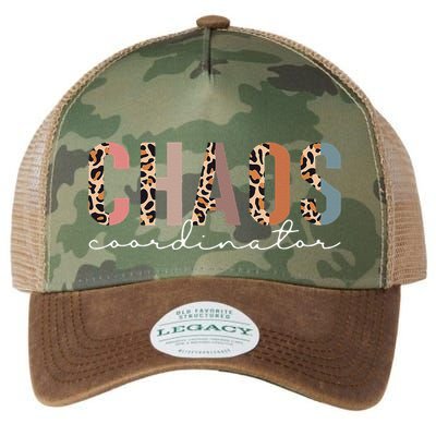Chaos Coordinator Leopard Legacy Tie Dye Trucker Hat