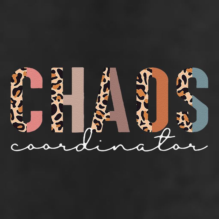 Chaos Coordinator Leopard Garment-Dyed Fleece Hoodie
