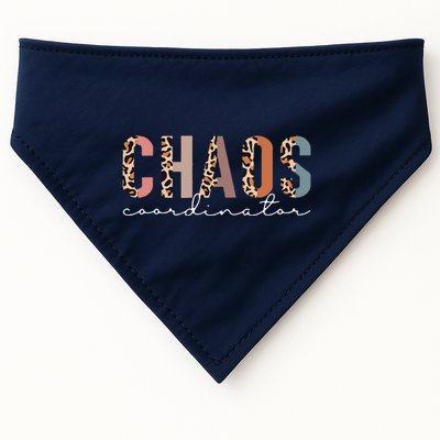 Chaos Coordinator Leopard USA-Made Doggie Bandana