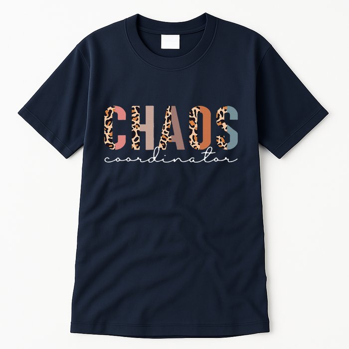 Chaos Coordinator Leopard Tall T-Shirt