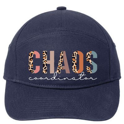 Chaos Coordinator Leopard 7-Panel Snapback Hat
