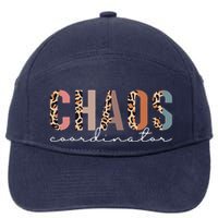 Chaos Coordinator Leopard 7-Panel Snapback Hat